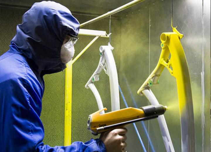 Полимерная покраска металла