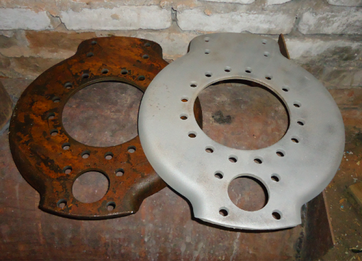 Пескоструйная обработка металлических деталей