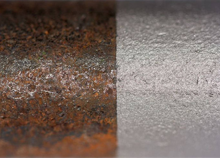 Пескоструйная обработка металлических труб