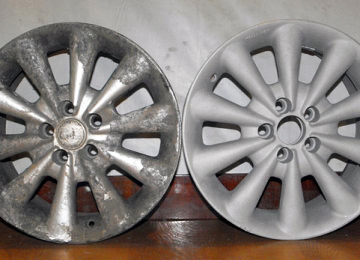 Пескоструйная обработка дисков