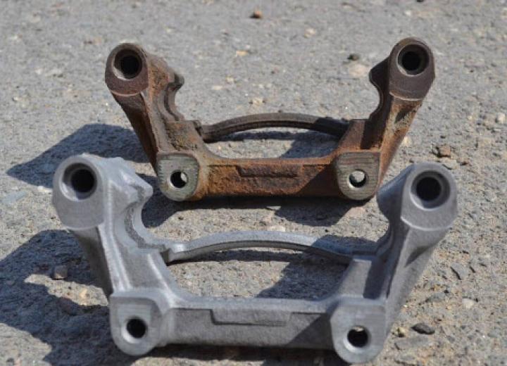 Пескоструйная обработка деталей авто